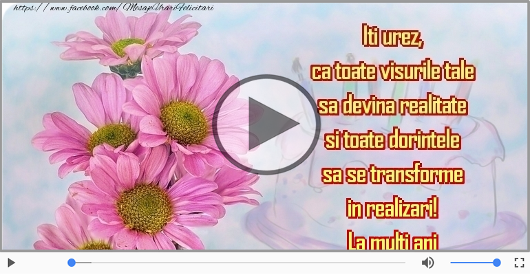 La multi ani  frumosi si sanatosi!