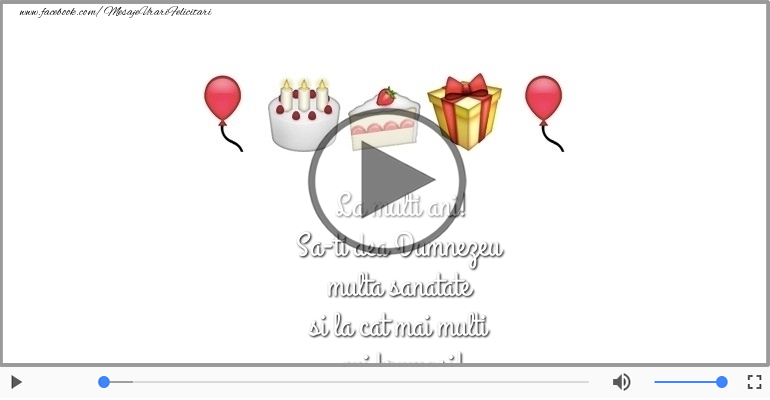 La multi ani!