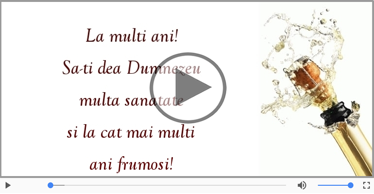 La multi ani!