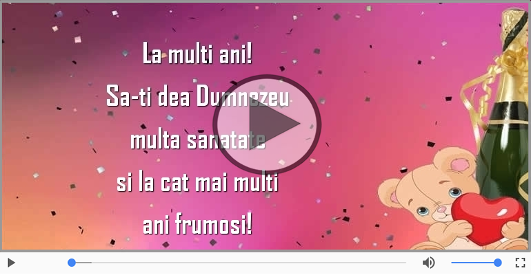 La multi ani!