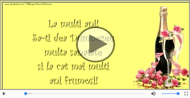 La multi ani!