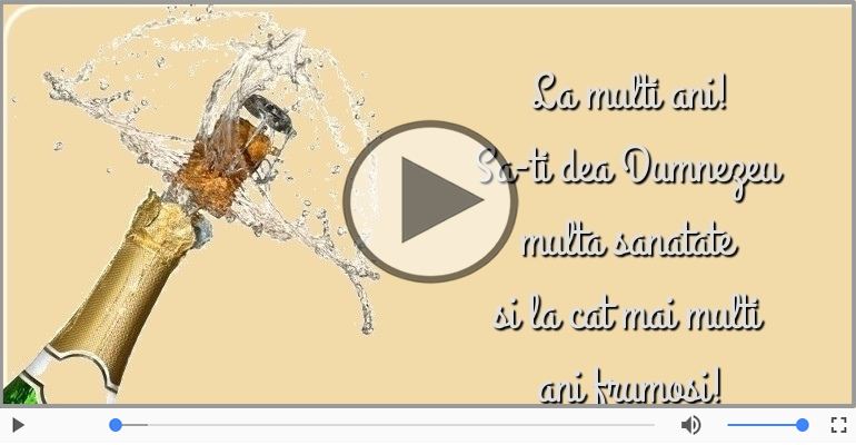 La multi ani!