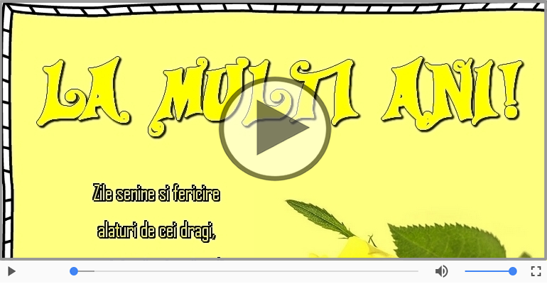 La multi ani!