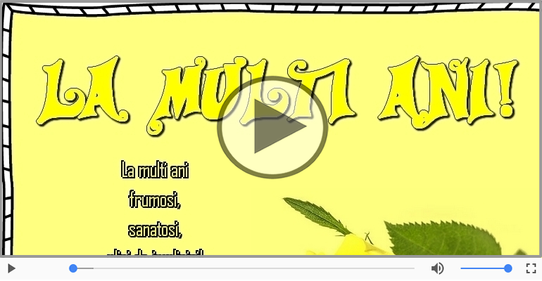 La multi ani!