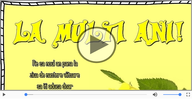 La multi ani!
