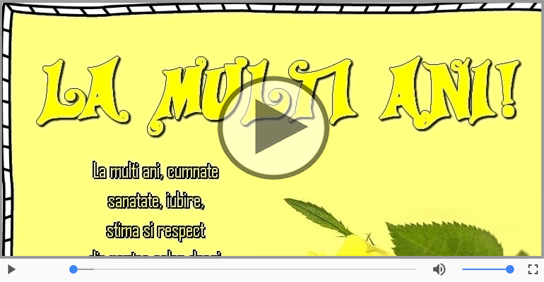 La multi ani, cumnate!