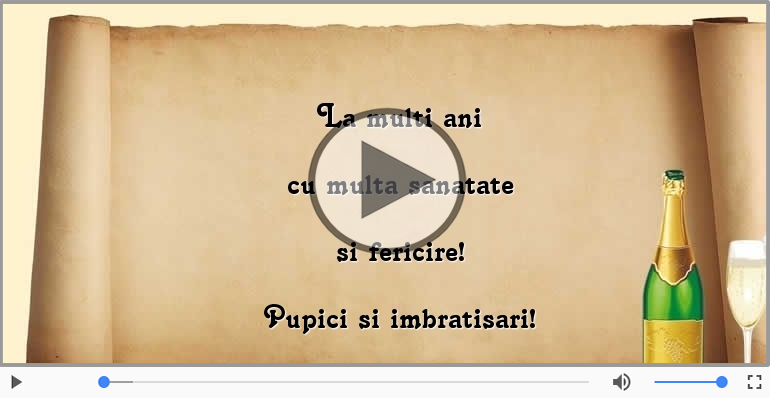 La multi ani!