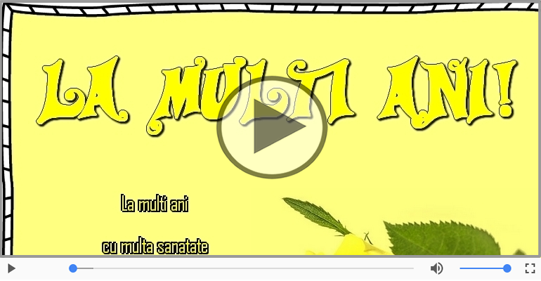 La multi ani!