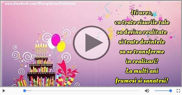 La multi ani  frumosi si sanatosi!