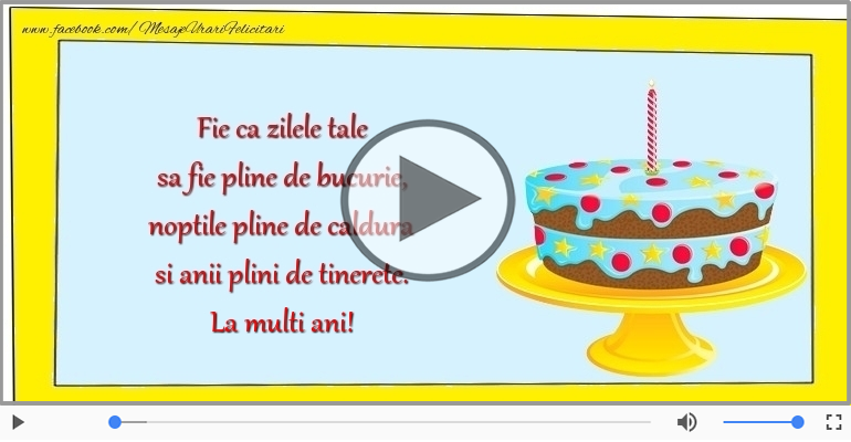 La multi ani!