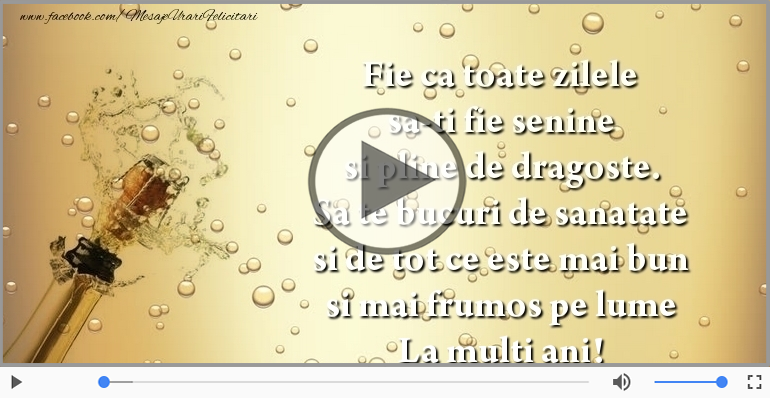 La multi ani!
