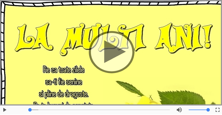 La multi ani!
