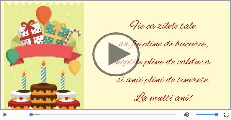 La multi ani!