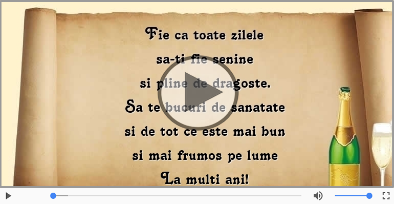 La multi ani!