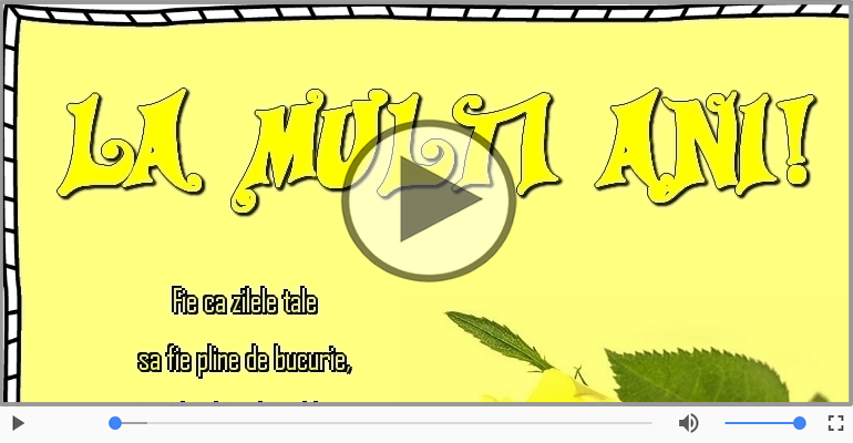 La multi ani!