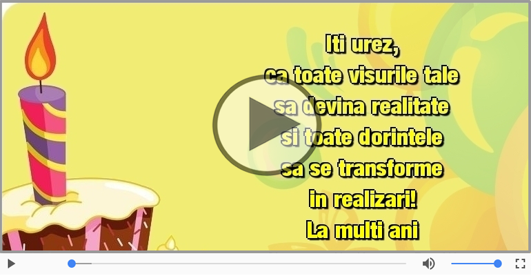 La multi ani  frumosi si sanatosi!