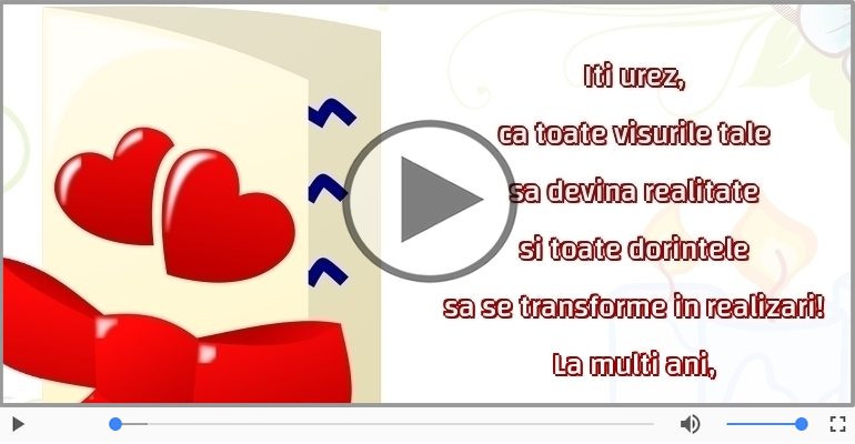 La multi ani, frumosi si sanatosi!