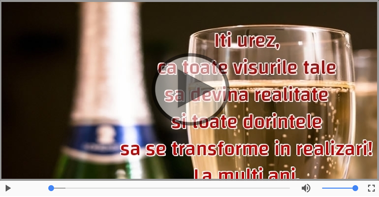 La multi ani, frumosi si sanatosi!