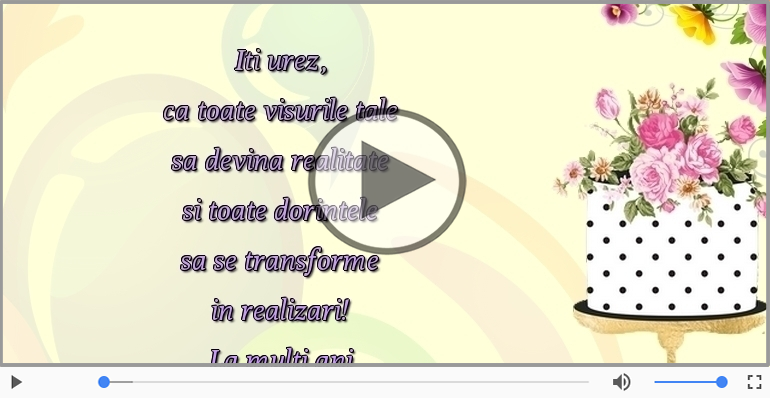 La multi ani  frumosi si sanatosi!