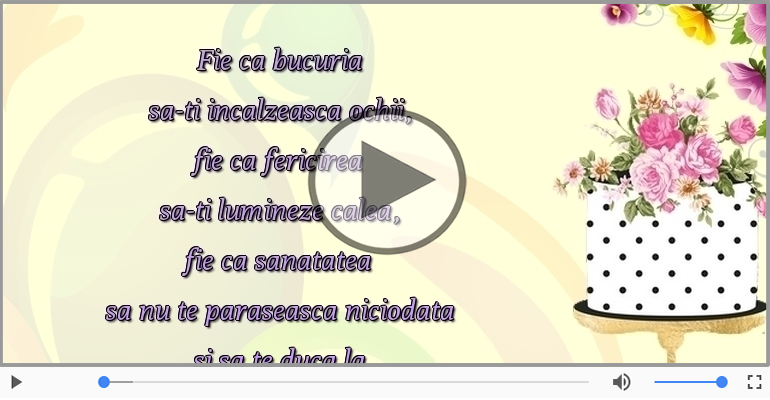 Fie ca... La multi ani!