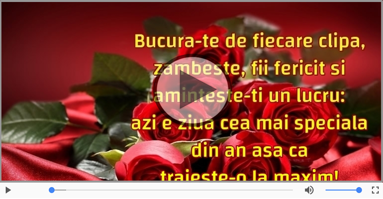 Azi e ziua cea mai speciala din an ... La multi ani!