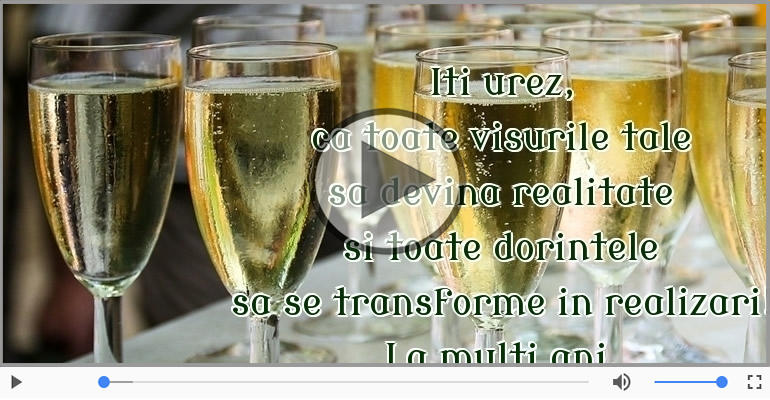 La multi ani, frumosi si sanatosi!