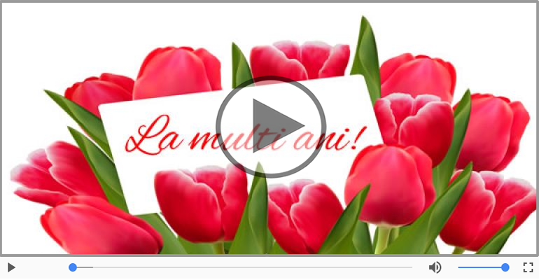 La multi ani! Felicitare muzicala!