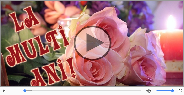 La multi ani! Felicitare muzicala!