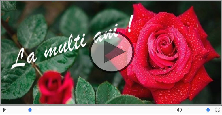 La multi ani! Felicitare muzicala