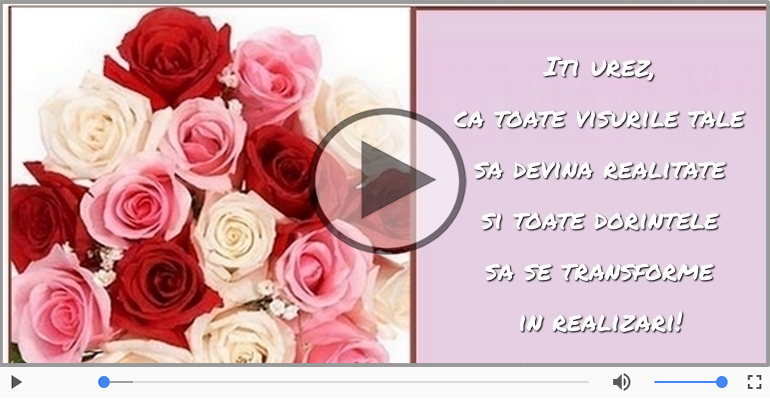 La multi ani  frumosi si sanatosi!