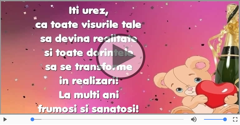 La multi ani  frumosi si sanatosi!
