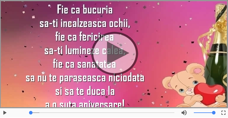 Fie ca... La multi ani!