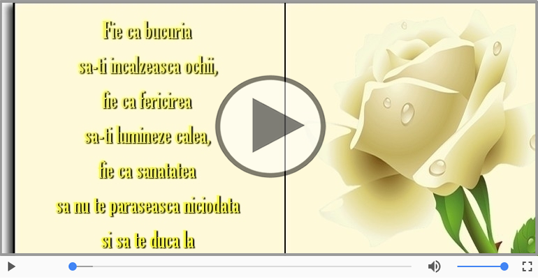 Fie ca... La multi ani!