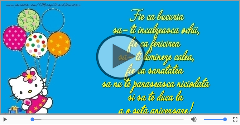 Fie ca... La multi ani!