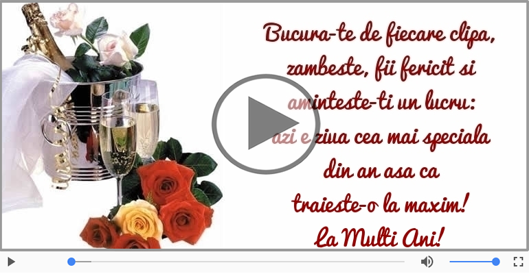 Azi e ziua cea mai speciala din an ... La multi ani!