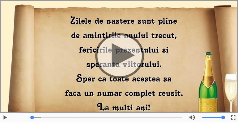 La multi ani!