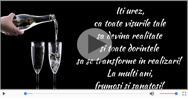 La multi ani, frumosi si sanatosi!