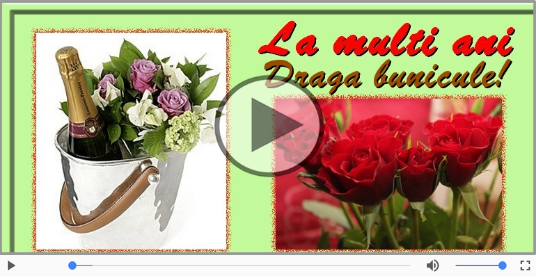 Felicitare muzicala de la multi ani pentru Bunic!