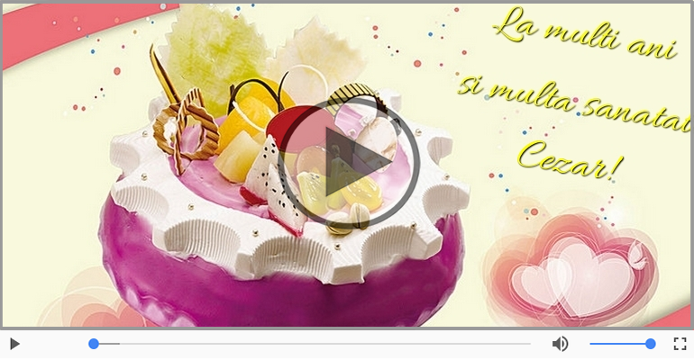 A mai trecut un an, La multi ani Cezar!