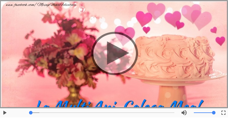 Draga Colega, La multi ani!