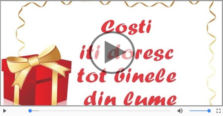 La multi ani cu sanatate, Costi!