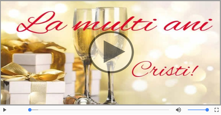 A mai trecut un an, La multi ani Cristi!