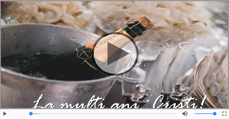 Felicitare muzicala - La multi ani, Cristi!