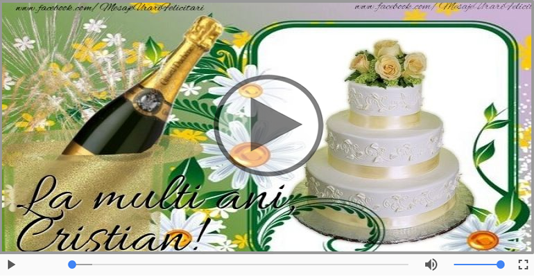 Cristian, La Multi Ani!