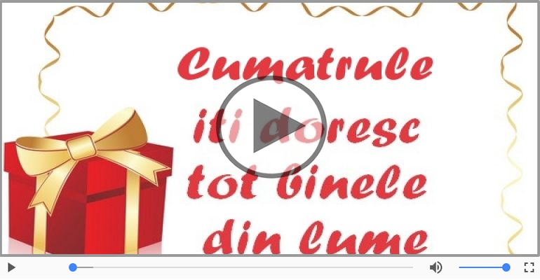 La multi ani, Draga Cumatru!