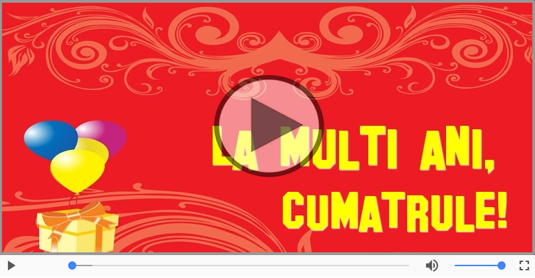 La multi ani, Draga Cumatru!