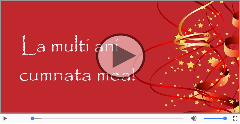 La multi ani cu sanatate, Cumnata mea!