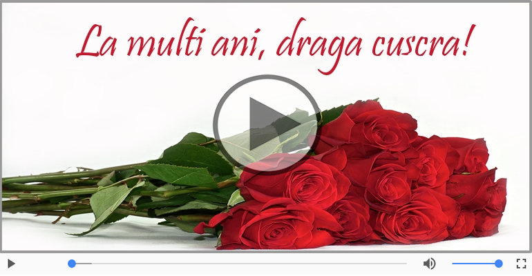 Felicitare muzicala - Multi ani traiasca pentru Cuscra!