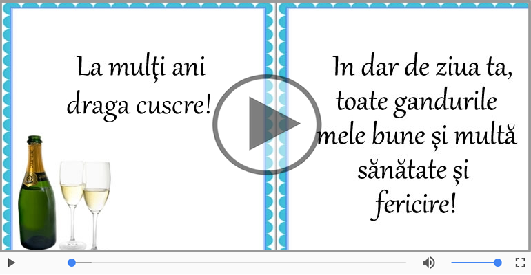 Felicitare muzicala - Happy Birthday Cuscru!