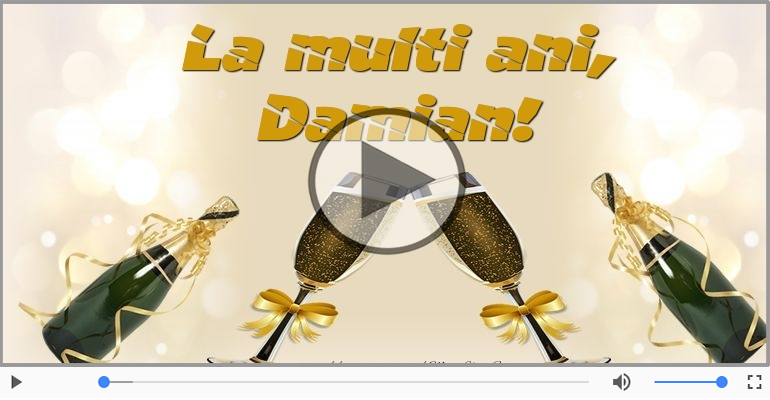La multi ani, Damian!